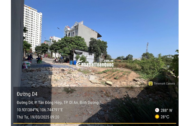 ĐẤT DĨ AN SỔ RIÊNG – VỊ TRÍ ĐẸP – GIÁ TỐT CHO KHÁCH THIỆN CHÍ